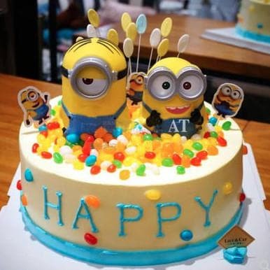 Detail Cake Ulang Tahun Minion Nomer 20