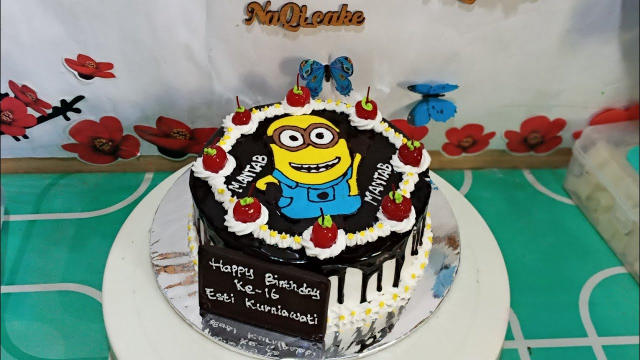 Detail Cake Ulang Tahun Minion Nomer 24