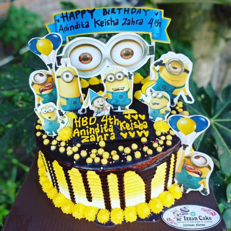 Detail Cake Ulang Tahun Minion Nomer 25