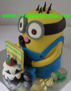 Detail Cake Ulang Tahun Minion Nomer 31