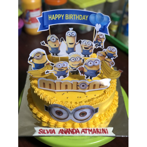 Detail Cake Ulang Tahun Minion Nomer 34