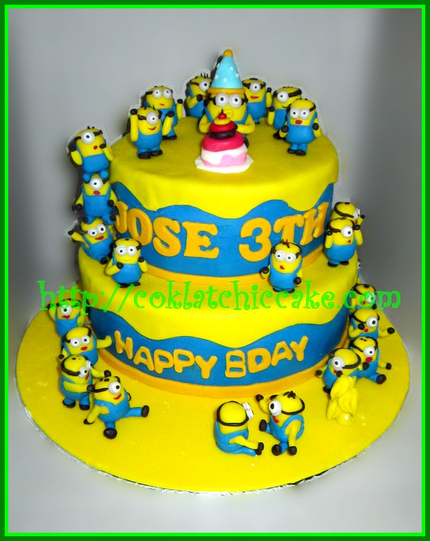 Detail Cake Ulang Tahun Minion Nomer 39