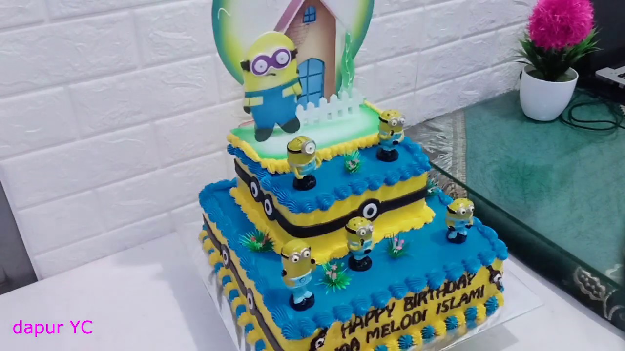 Detail Cake Ulang Tahun Minion Nomer 40