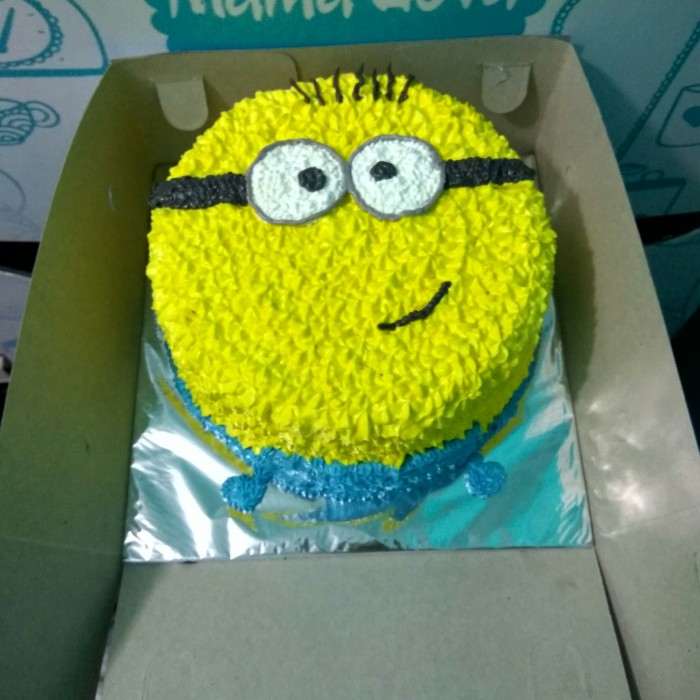 Detail Cake Ulang Tahun Minion Nomer 44