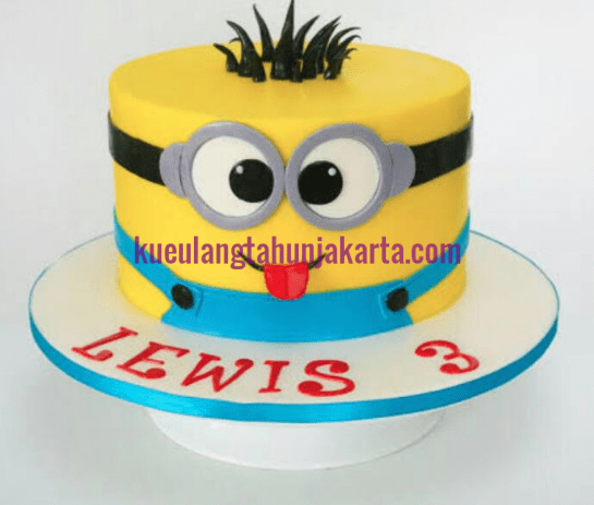 Detail Cake Ulang Tahun Minion Nomer 6