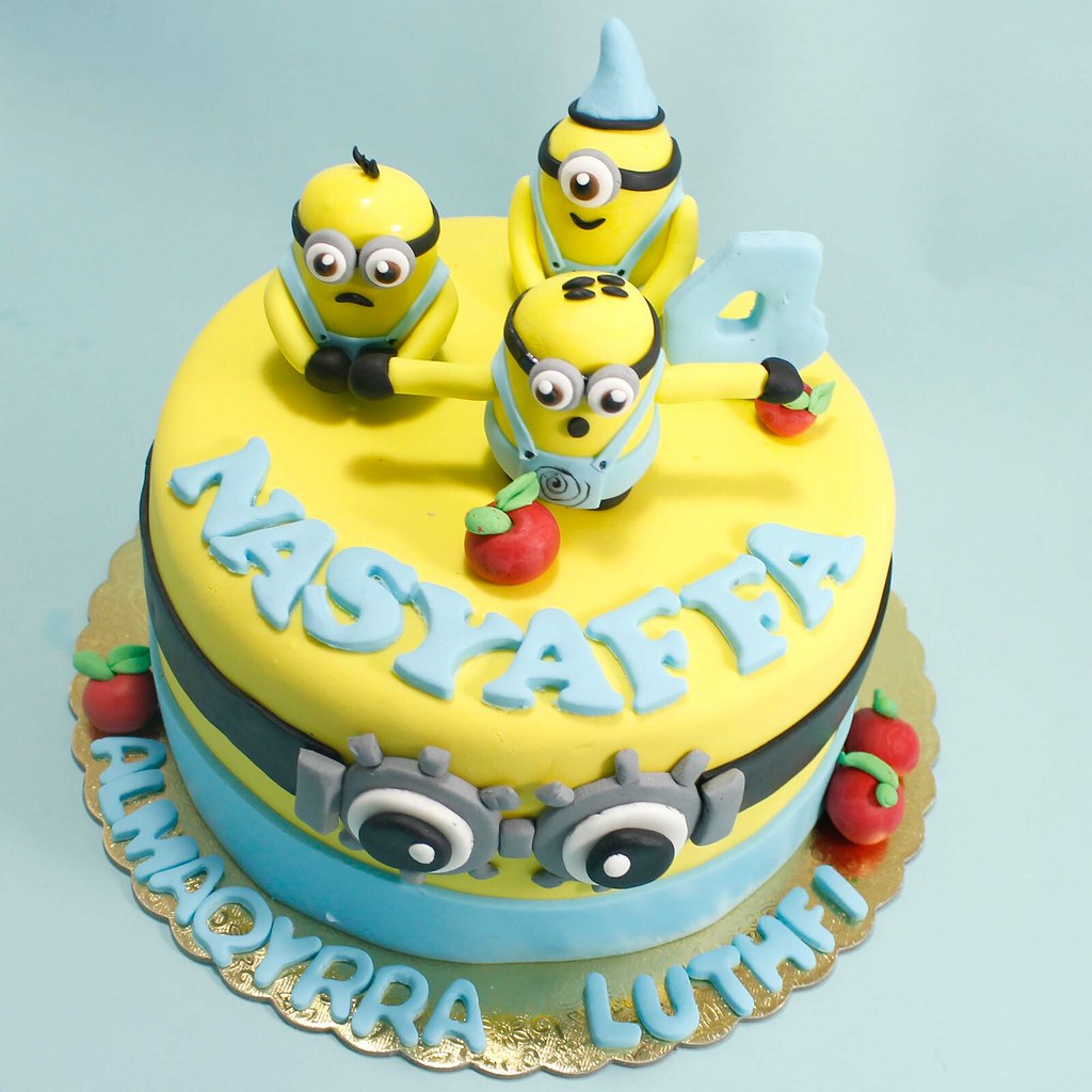 Detail Cake Ulang Tahun Minion Nomer 49