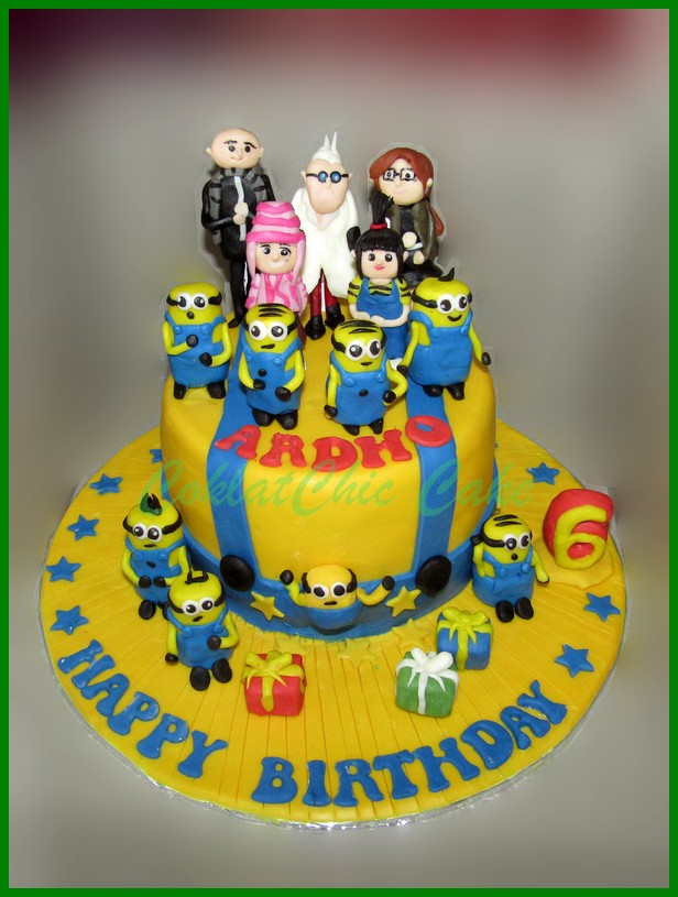 Detail Cake Ulang Tahun Minion Nomer 50