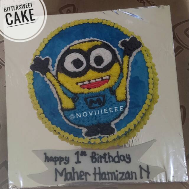 Detail Cake Ulang Tahun Minion Nomer 53