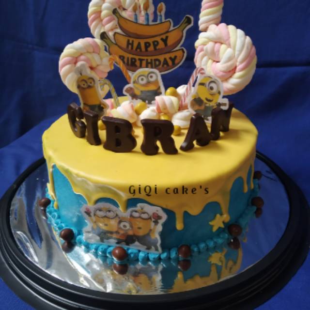 Detail Cake Ulang Tahun Minion Nomer 54