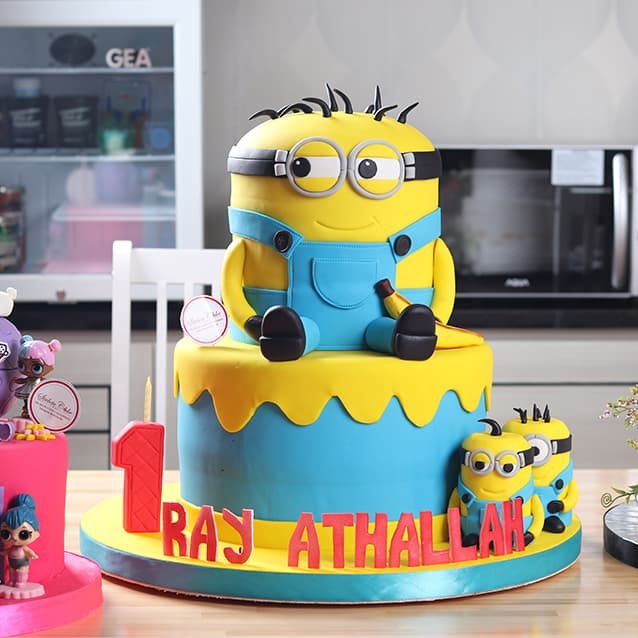 Detail Cake Ulang Tahun Minion Nomer 8