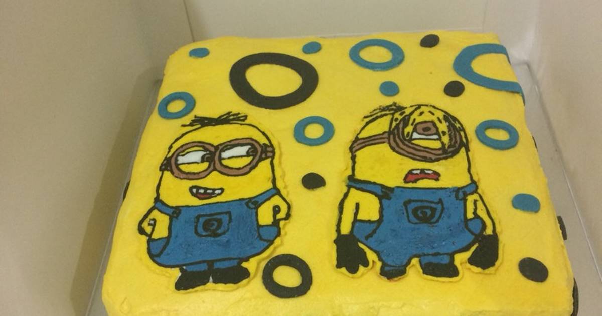 Detail Cake Ulang Tahun Minion Nomer 9