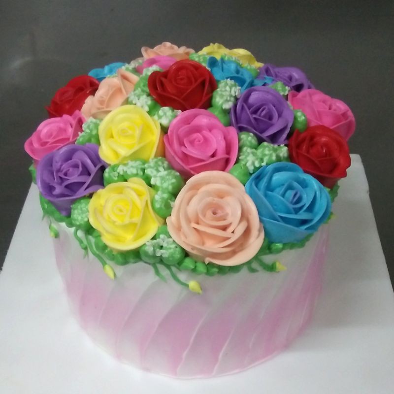 Detail Cake Ultah Bunga Nomer 15