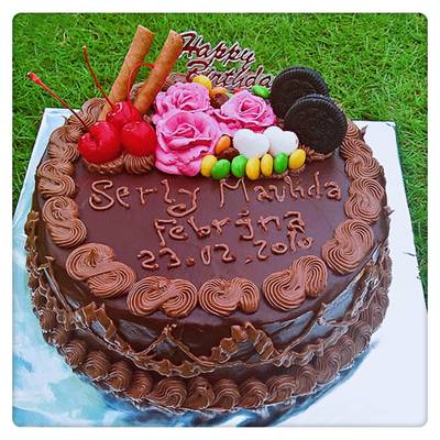 Detail Cake Ultah Full Coklat Nomer 48