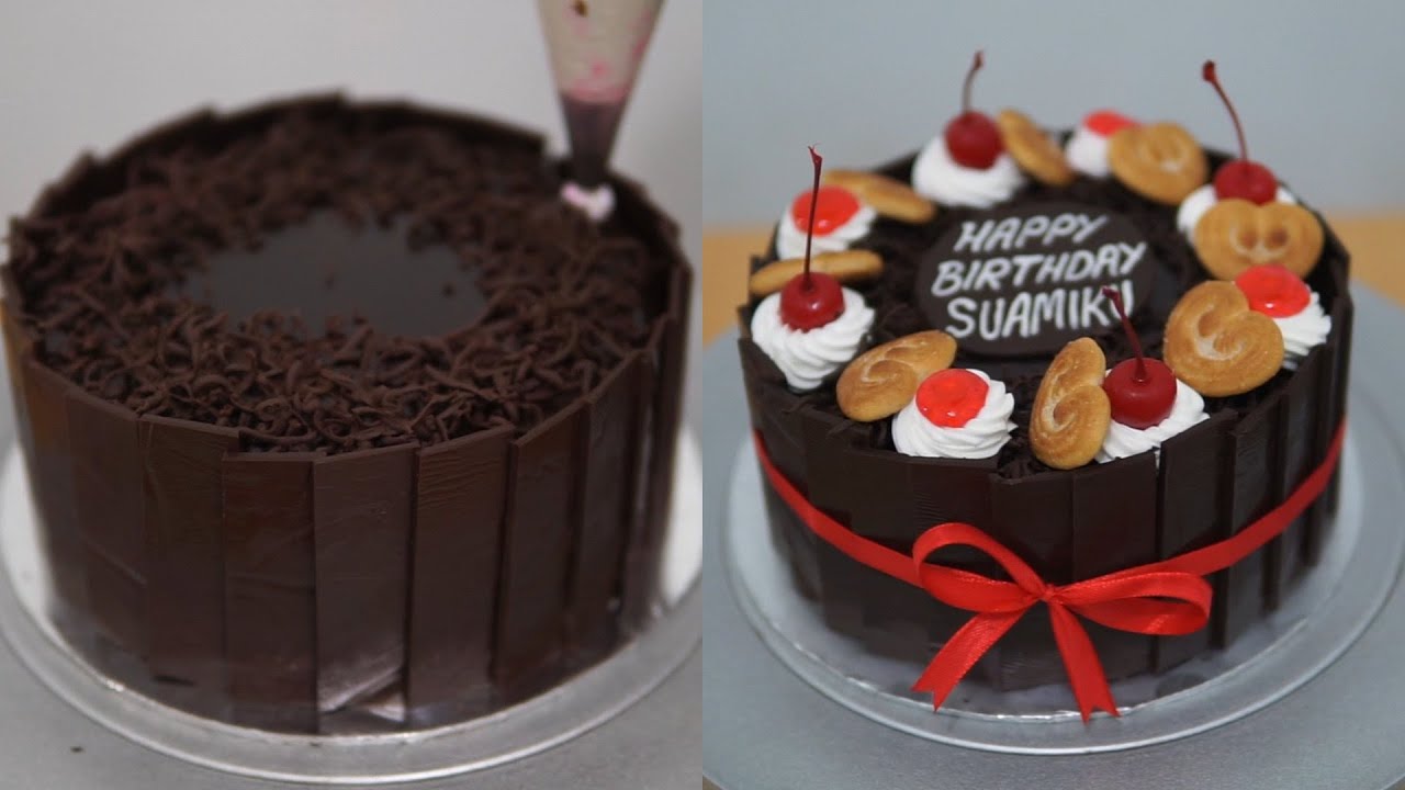 Detail Cake Ultah Full Coklat Nomer 10