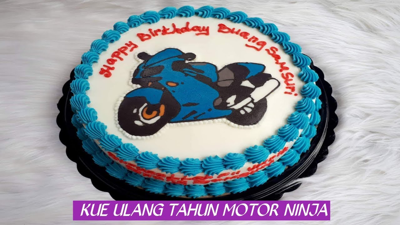 Detail Cake Ultah Gambar Motor Nomer 12