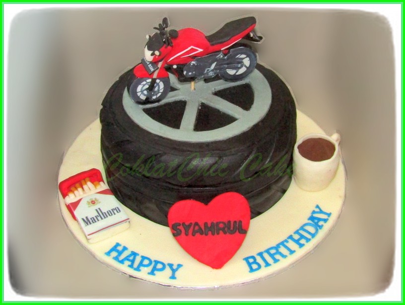 Detail Cake Ultah Gambar Motor Nomer 17