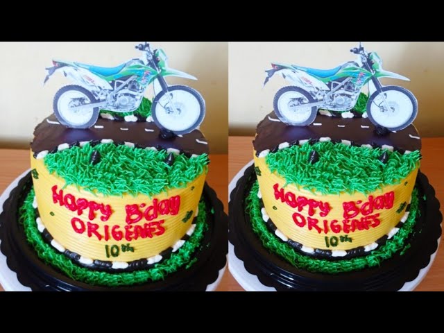 Detail Cake Ultah Gambar Motor Nomer 40