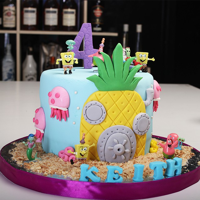 Detail Cake Ultah Spongebob Nomer 22