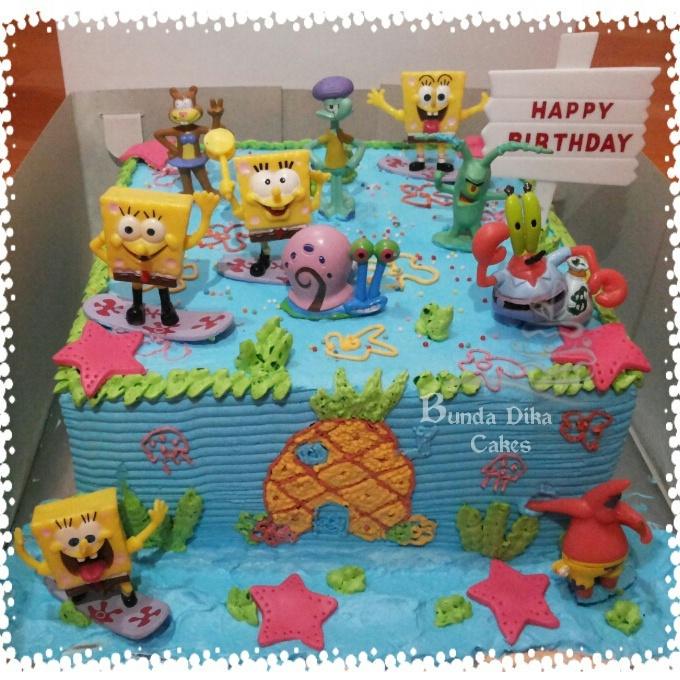 Detail Cake Ultah Spongebob Nomer 31