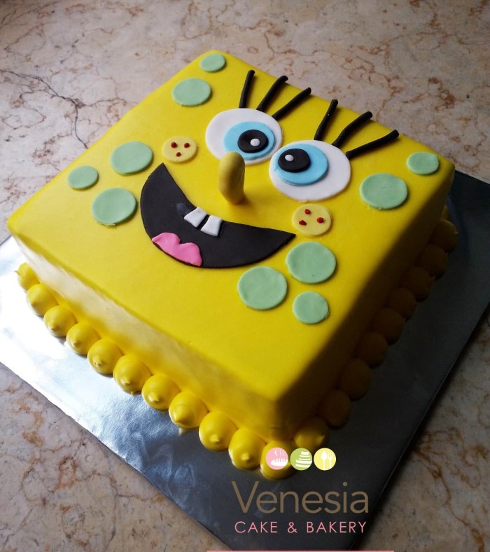 Detail Cake Ultah Spongebob Nomer 34