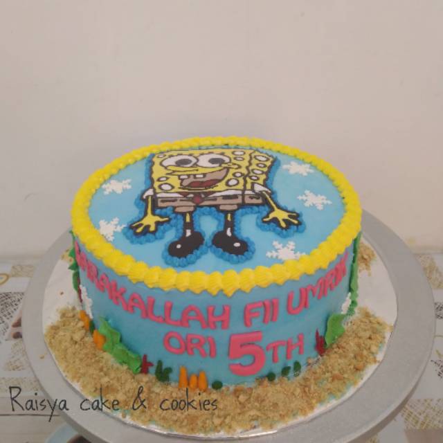 Detail Cake Ultah Spongebob Nomer 41