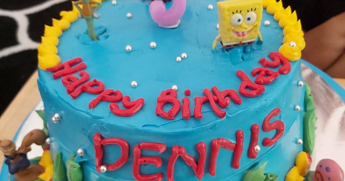 Detail Cake Ultah Spongebob Nomer 44