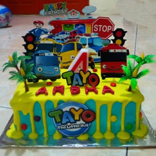 Detail Cake Ultah Tayo Nomer 30