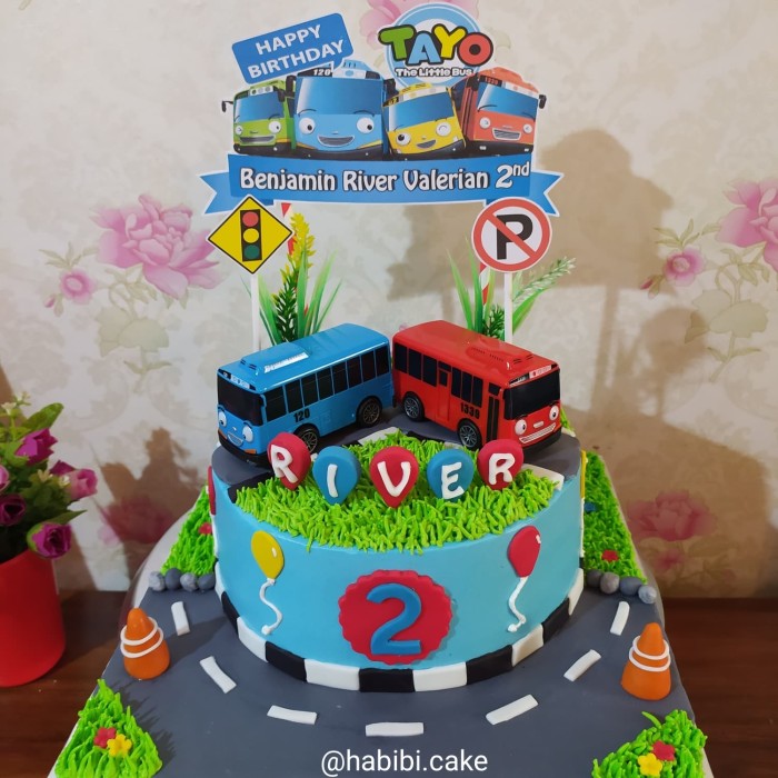 Detail Cake Ultah Tayo Nomer 9