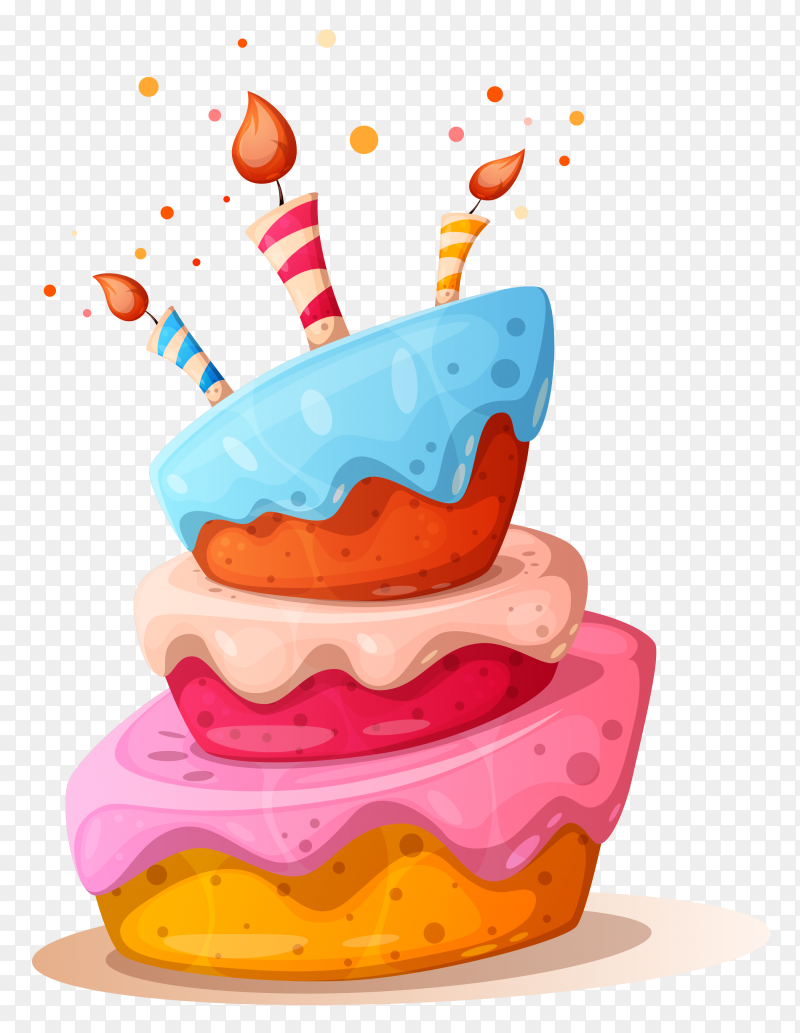 Detail Cake Vector Png Nomer 4