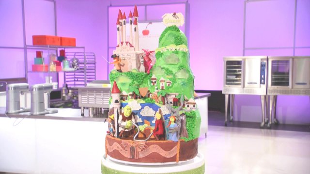 Detail Cake Wars Shrek Nomer 7