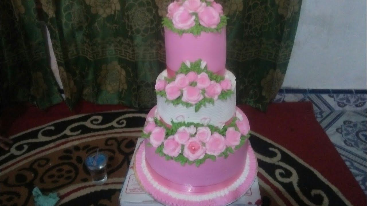 Cake Wedding 3 Tingkat - KibrisPDR