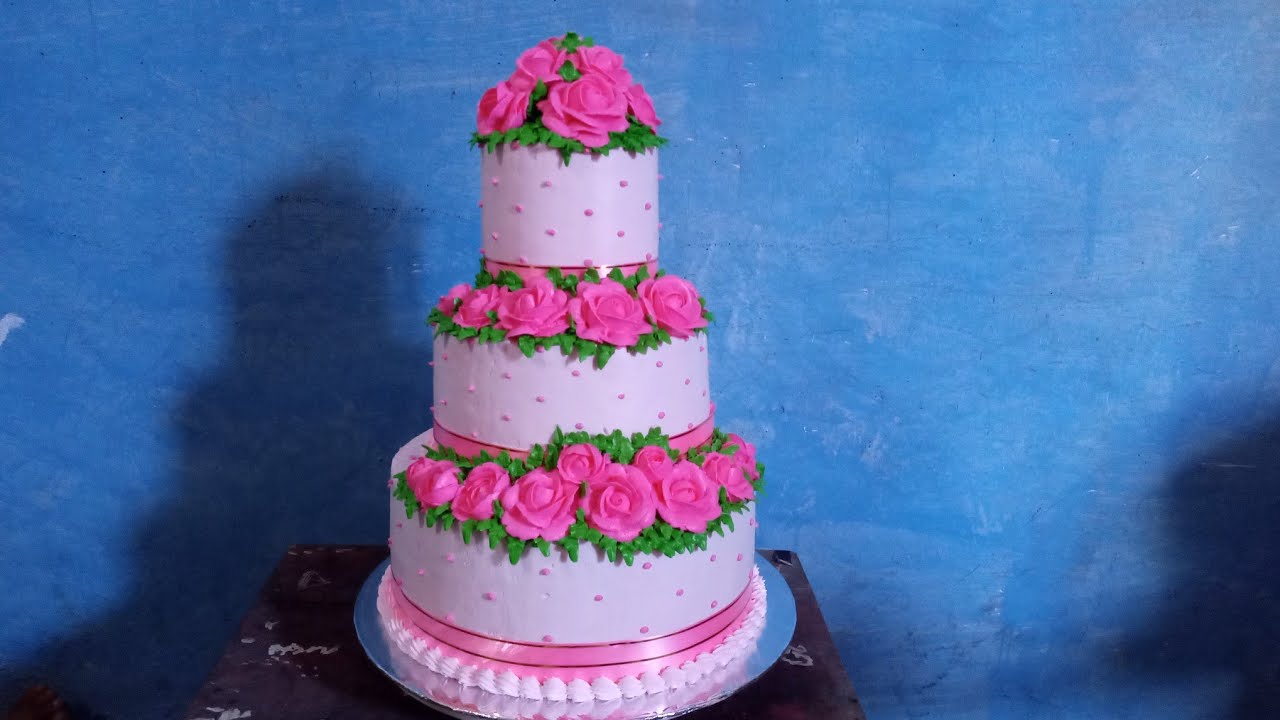 Detail Cake Wedding 3 Tingkat Nomer 15