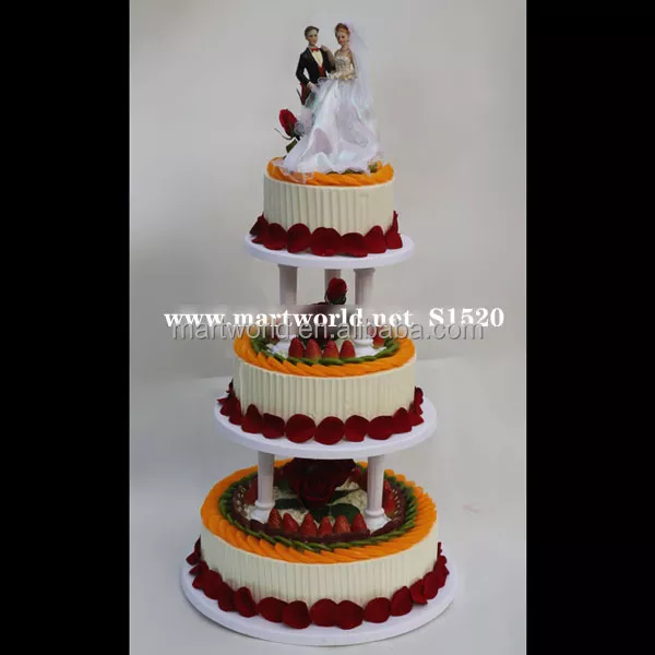 Detail Cake Wedding 3 Tingkat Nomer 22