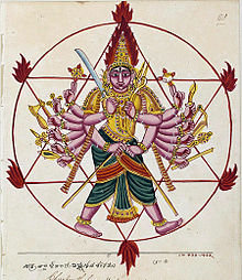 Detail Cakra Sudarsana Krishna Nomer 25