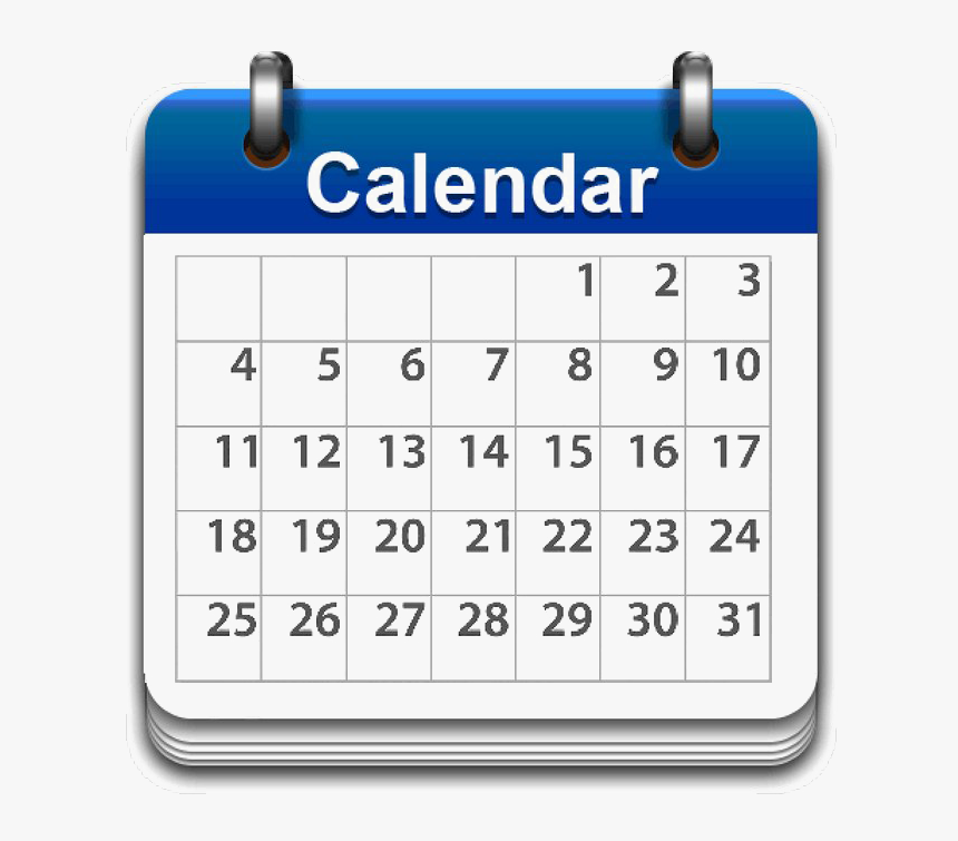 Detail Calendar Transparent Nomer 3