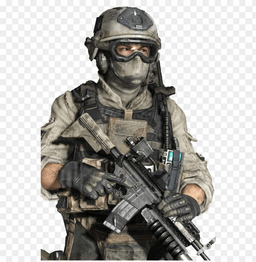 Detail Call Of Duty Character Transparent Nomer 17