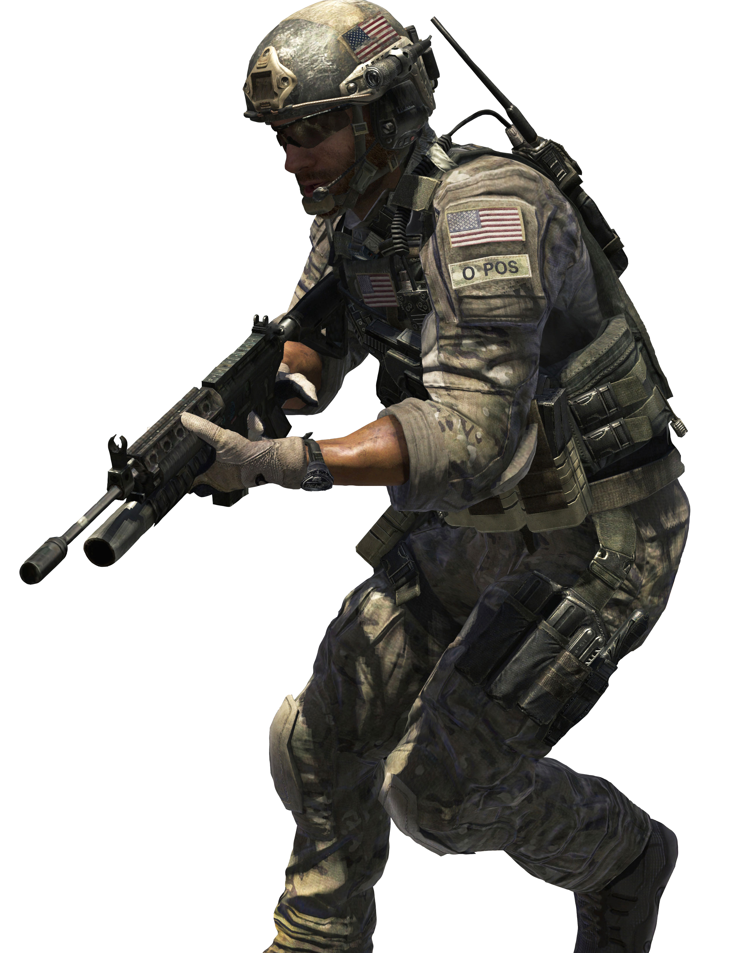 Detail Call Of Duty Character Transparent Nomer 23