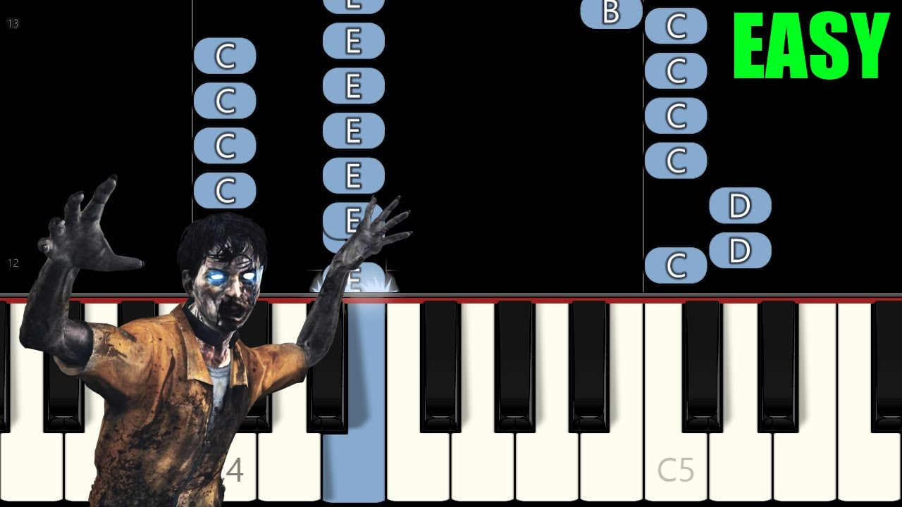 Detail Call Of Duty Zombies Piano Notes Nomer 4