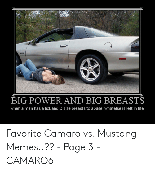 Detail Camaro Vs Mustang Memes Nomer 31