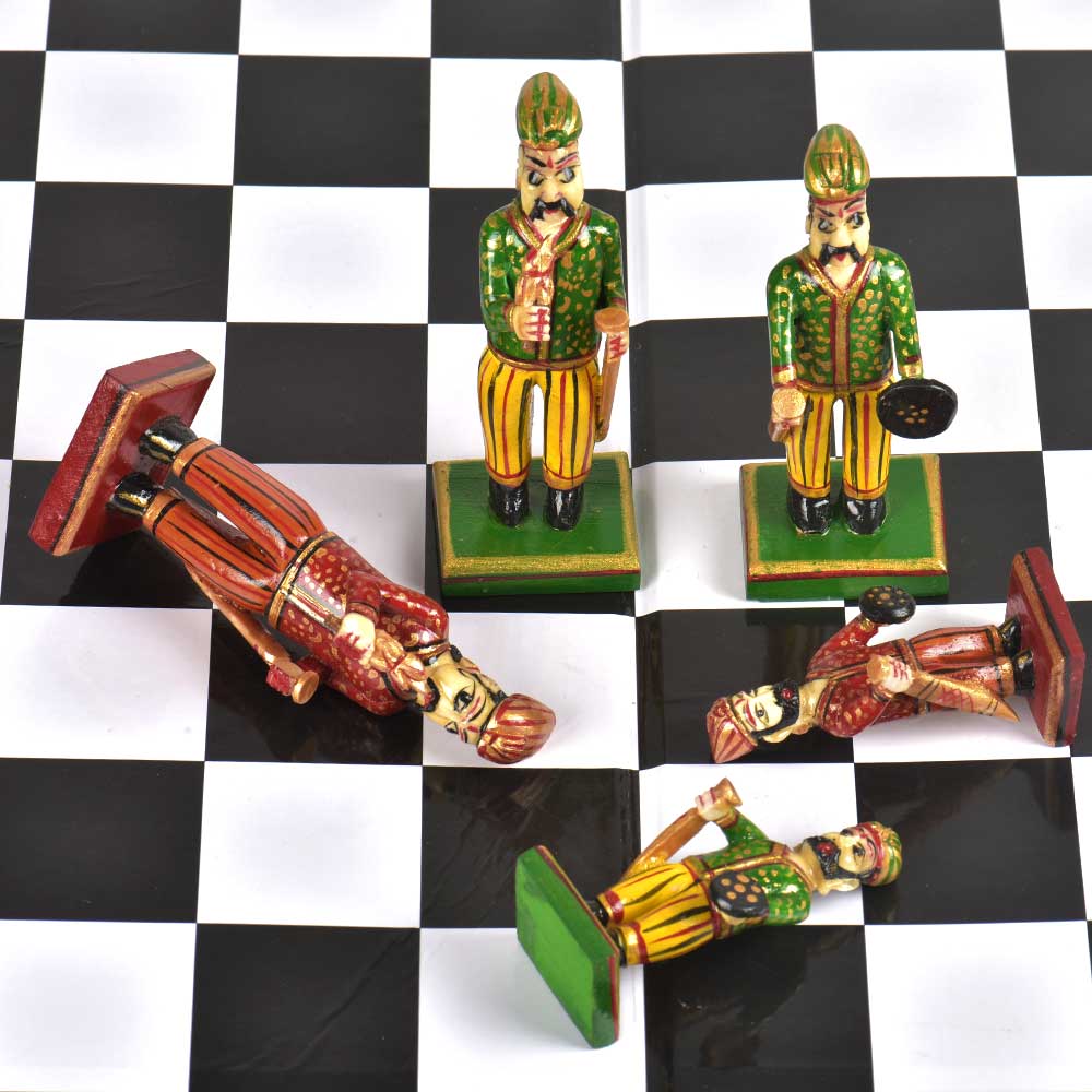 Detail Camel Bone Chess Set Nomer 21