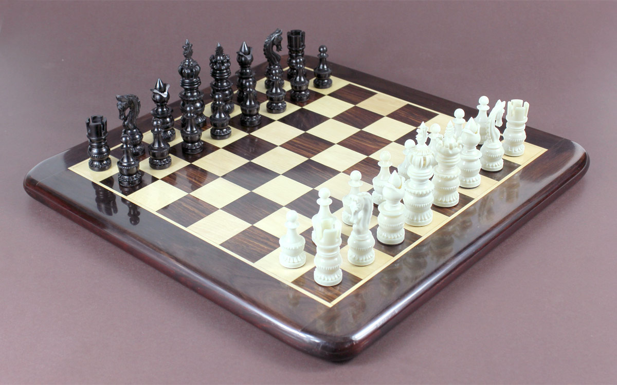 Detail Camel Bone Chess Set Nomer 23