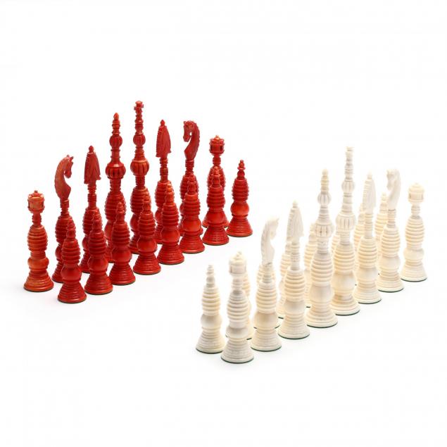 Detail Camel Bone Chess Set Nomer 28