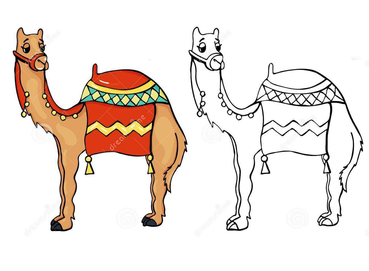 Detail Camel Clipart Nomer 38