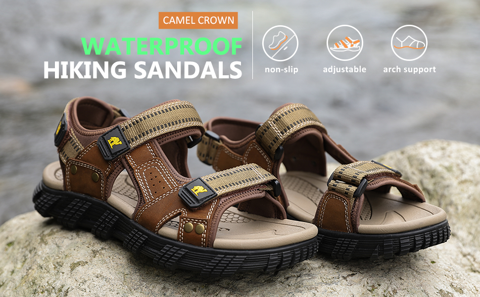 Detail Camel Crown Mens Sandals Nomer 19