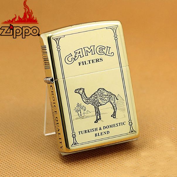 Detail Camel Flip Top Lighter Nomer 27