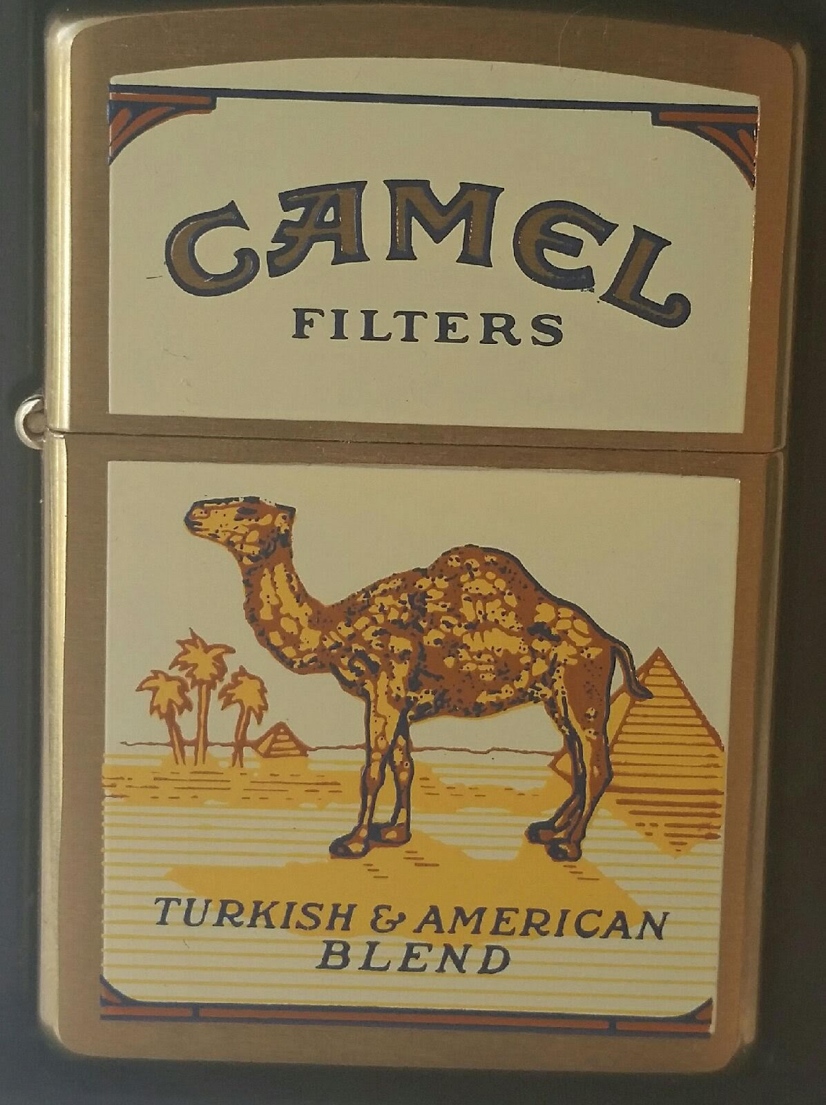 Detail Camel Flip Top Lighter Nomer 31