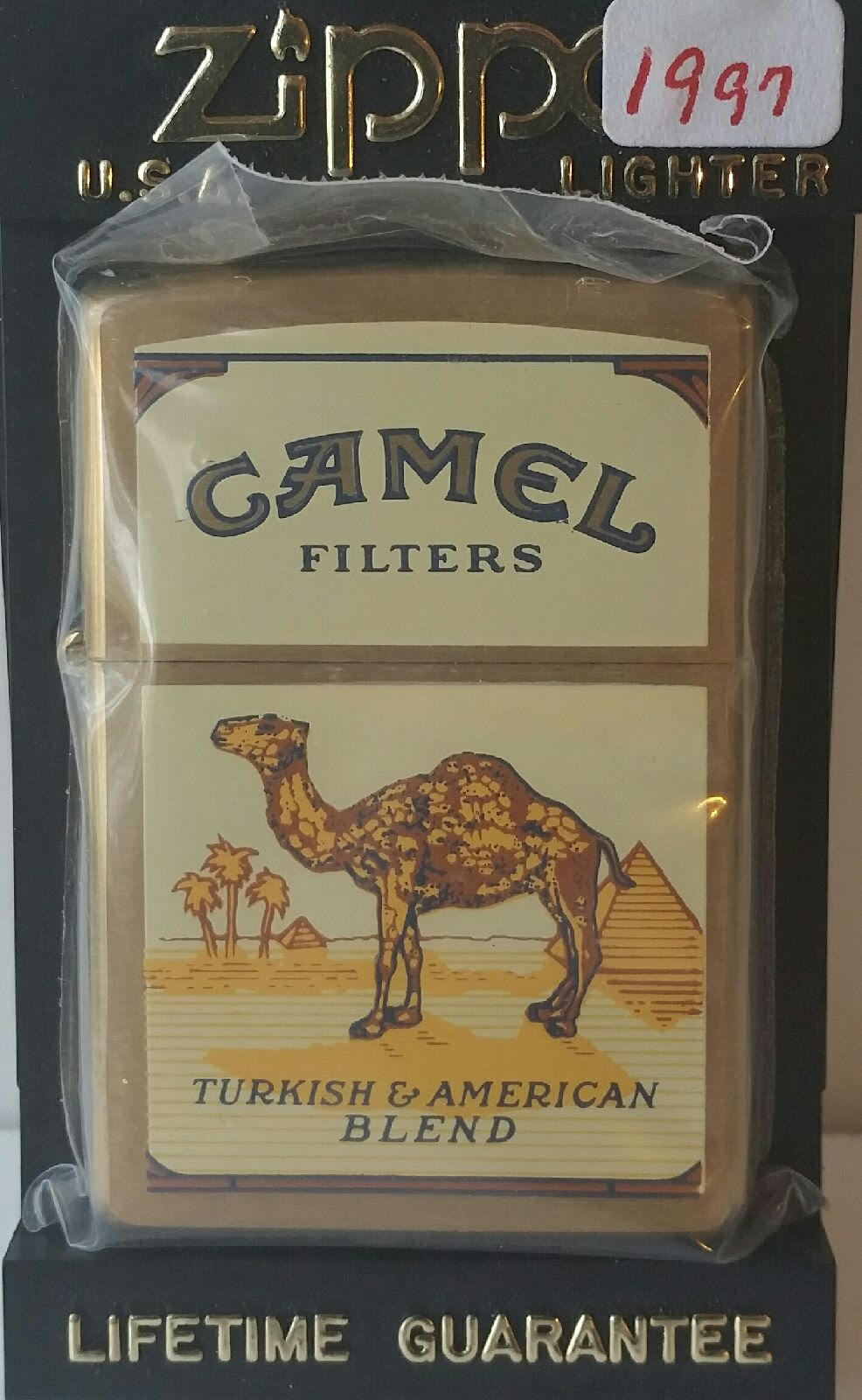 Detail Camel Flip Top Lighter Nomer 38