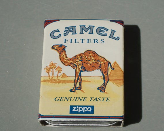 Detail Camel Flip Top Lighter Nomer 45