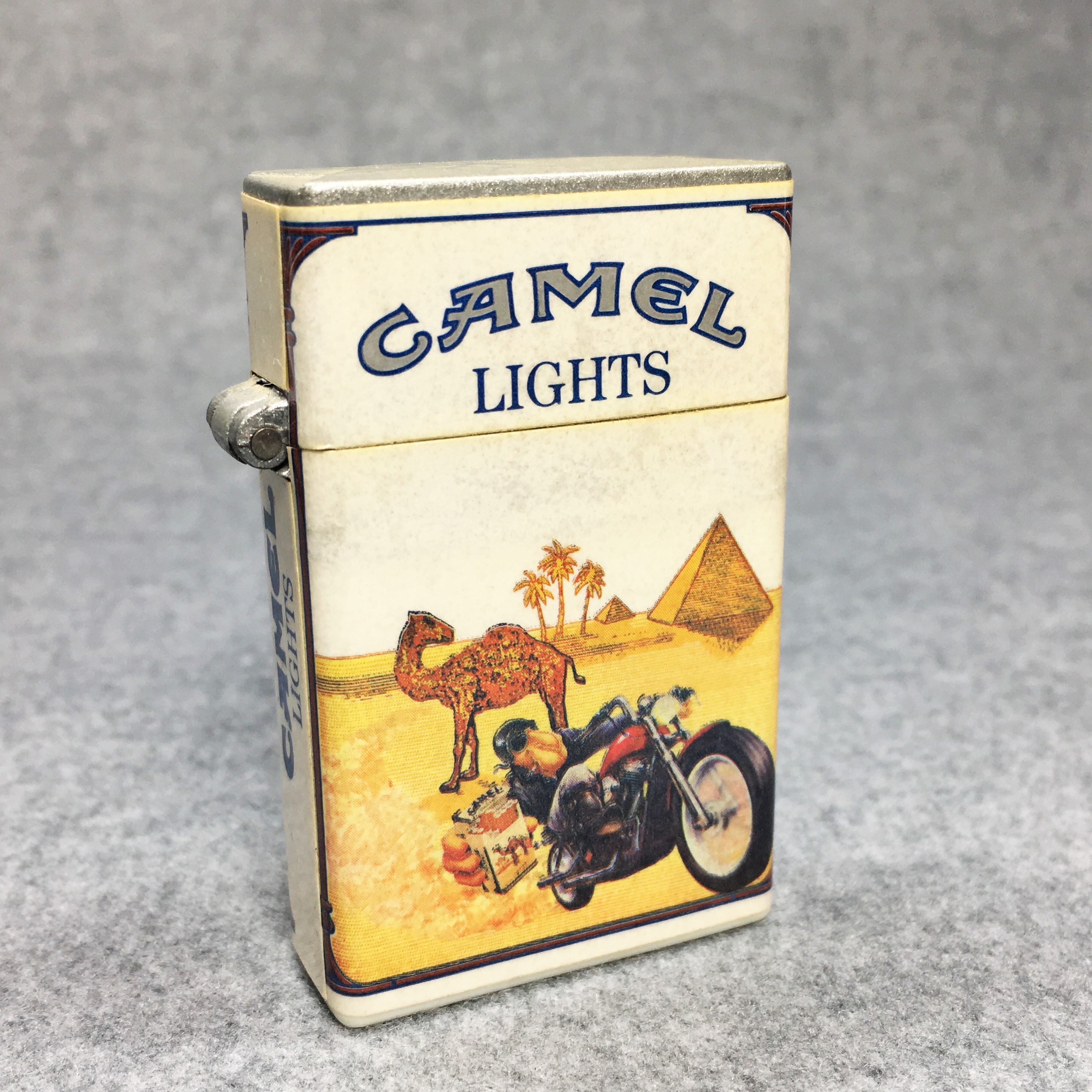 Detail Camel Flip Top Lighter Nomer 47