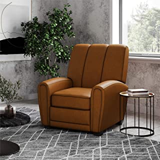 Detail Camel Leather Rocking Chair Nomer 20